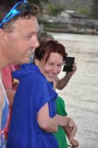 Does the grin say it all?