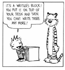 writer's block